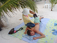 Strandmassage